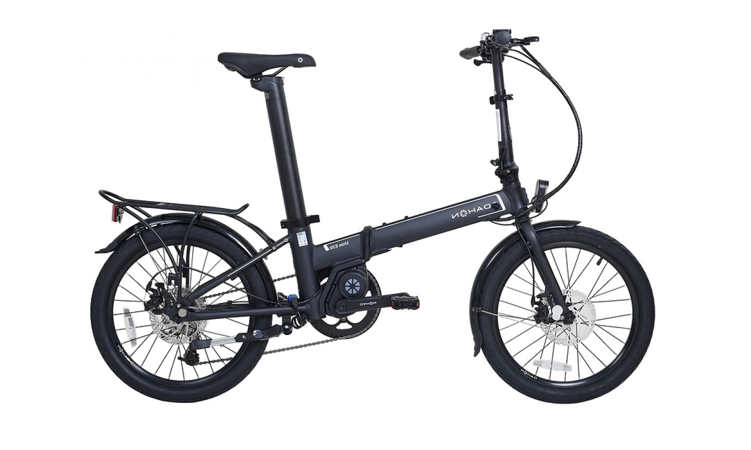 Dahon Unio E20 Md Elektrikli Katlanır Bisiklet (Mat Siyah)