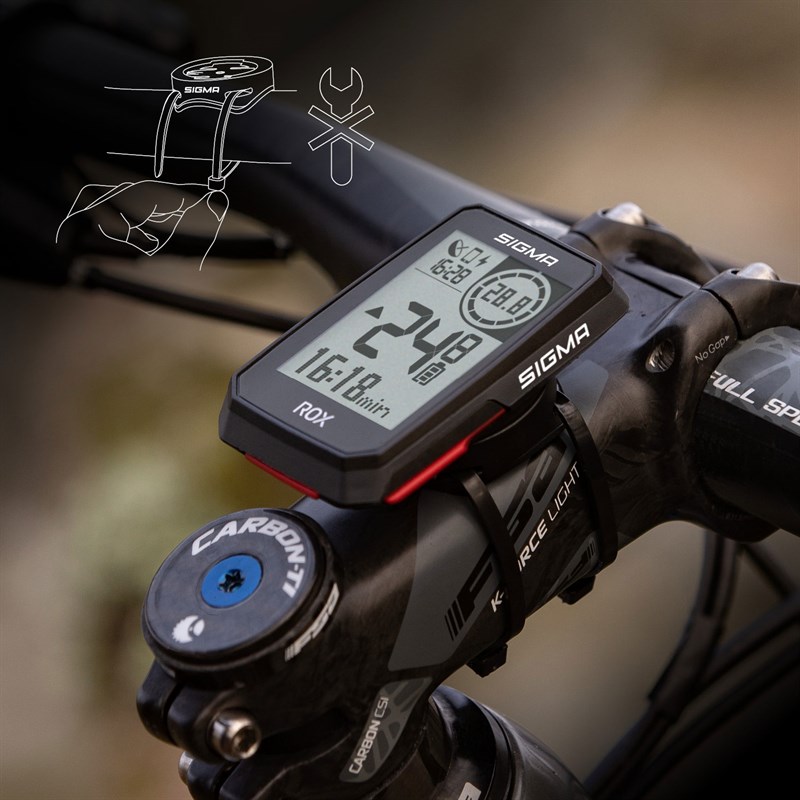 Sigma Rox 2.0 Gps Km Saati Top Mount Set