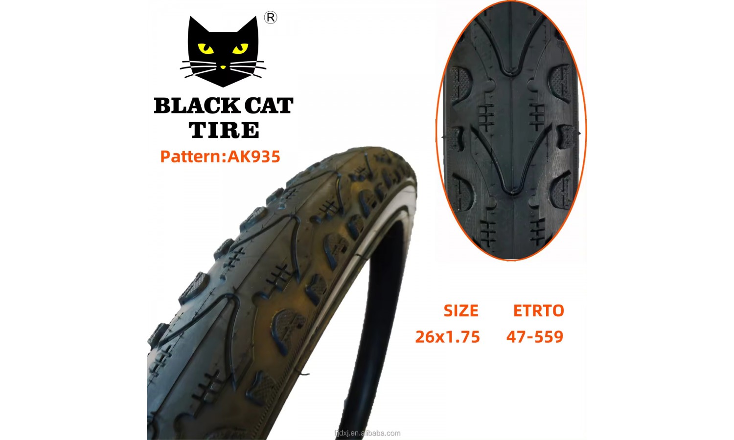 Dış Lastik 26x1.75 5mm Zırhlı Blackcat