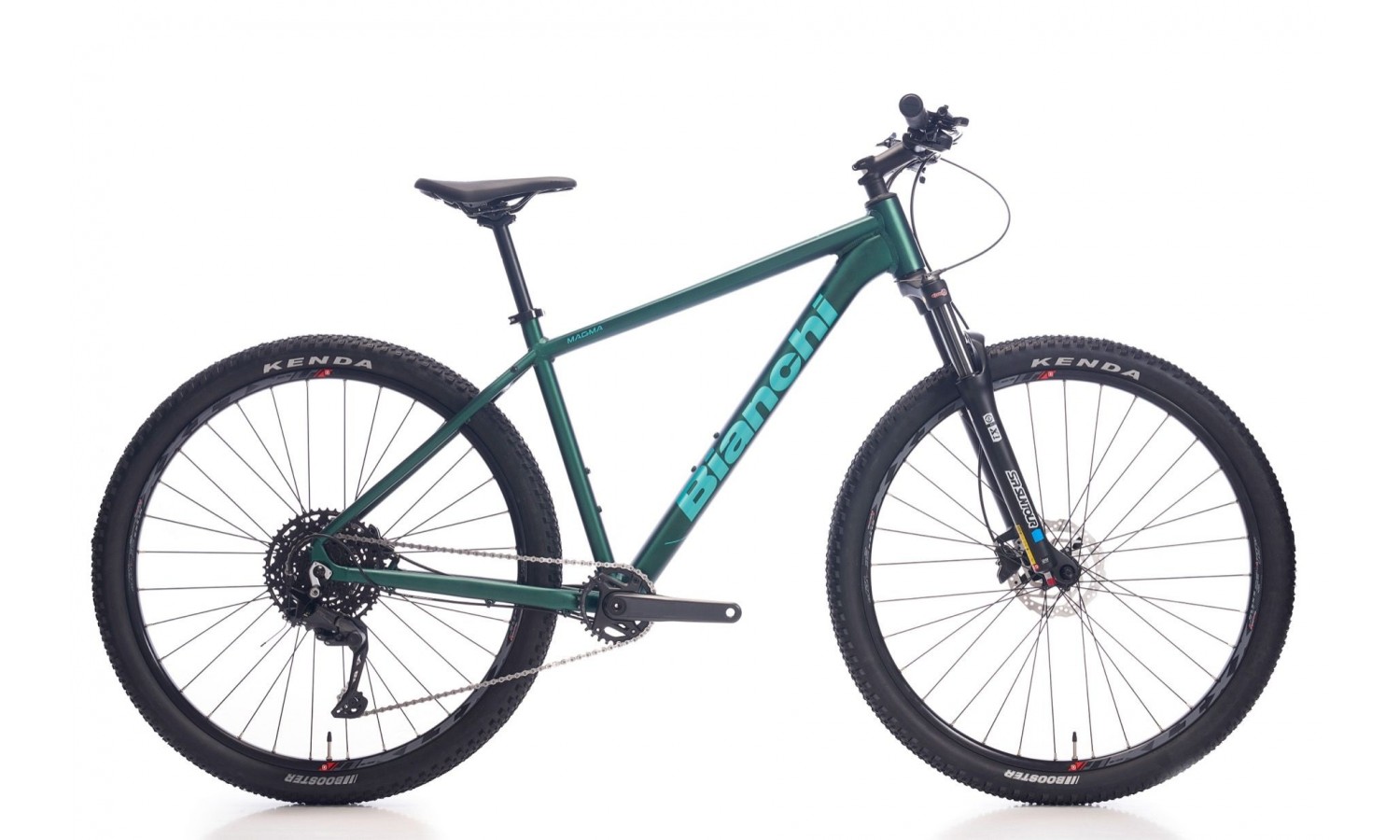 Bianchi Magma Comp 9s Deore Dağ Bisikleti (Mat Yeşil-Celeste)