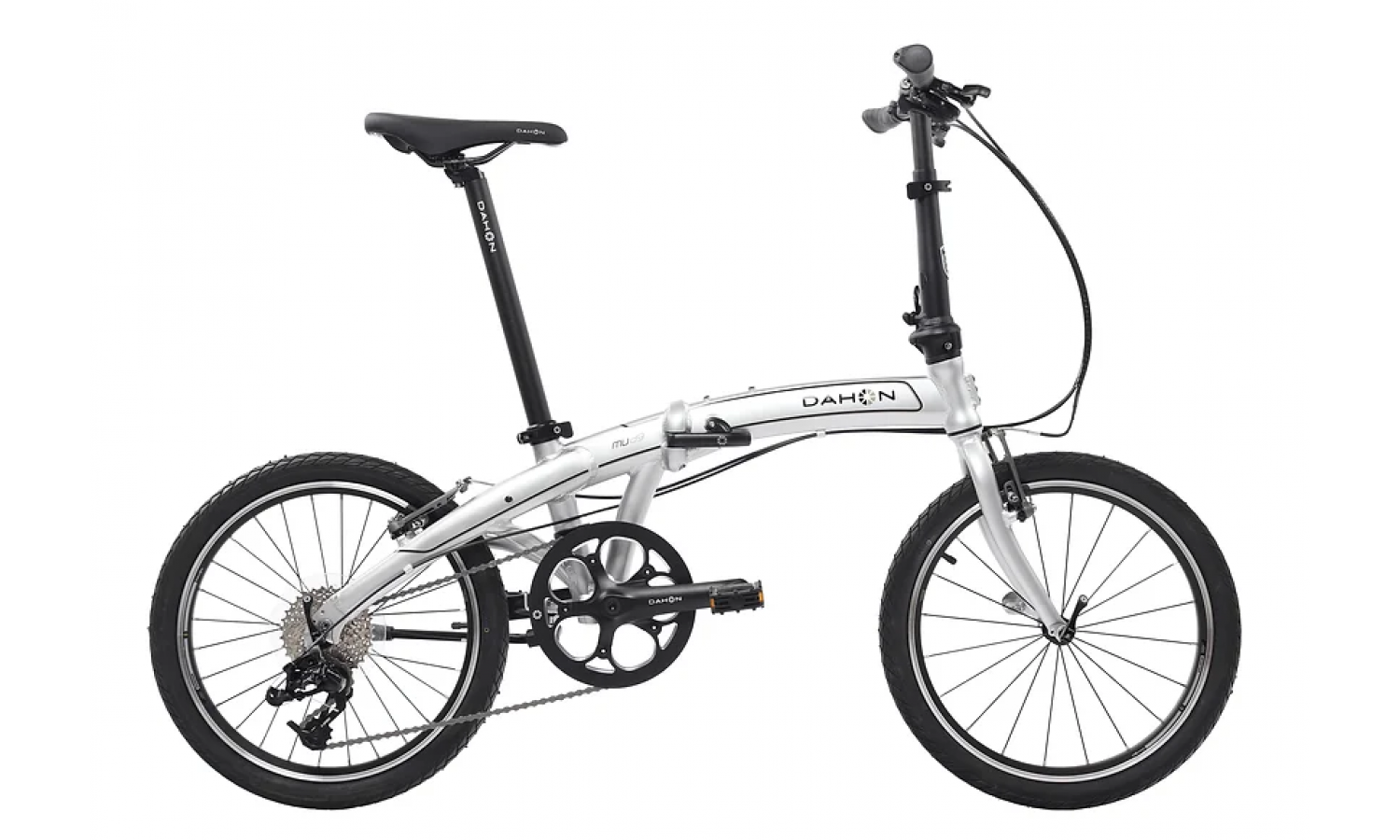 Dahon MU D9 20 Jant V Fren Katlanır Bisiklet (Gümüş)