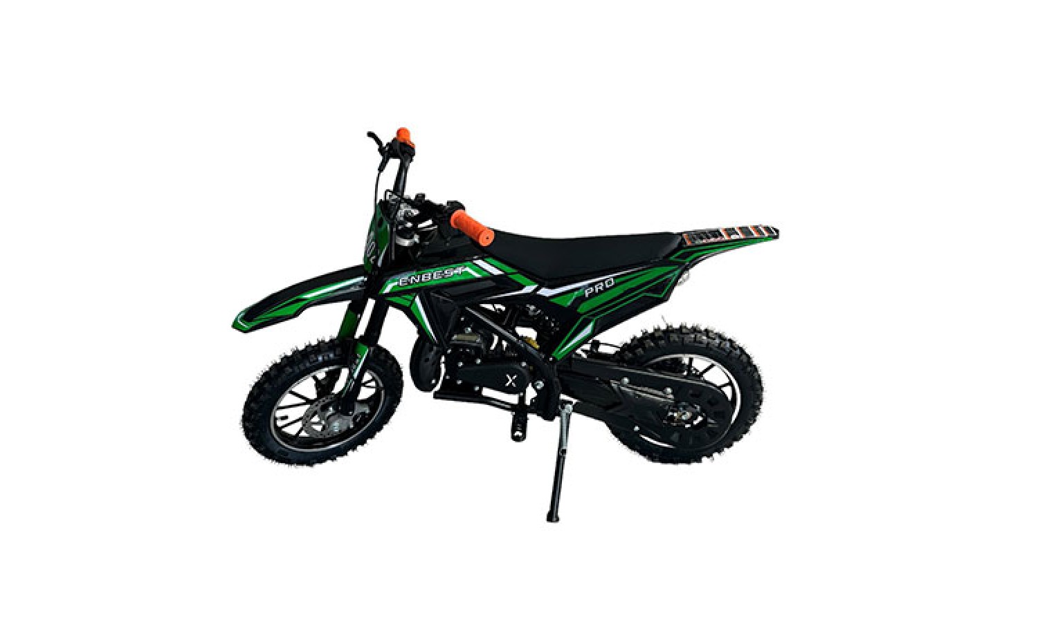 Enbest A02 Mini Cross Çocuk Motosikleti (Pocket Bike) Yeşil